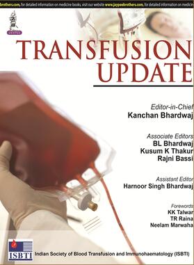 Bhardwaj |  Transfusion Update | Buch |  Sack Fachmedien