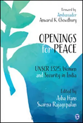 Hans / Rajagopalan |  Openings for Peace | Buch |  Sack Fachmedien