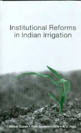 Gulati / Meinzen-Dick / Raju |  Institutional Reforms in Indian Irrigation | Buch |  Sack Fachmedien