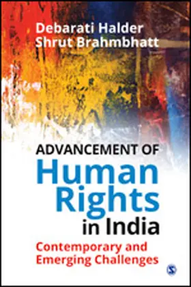 Halder / Brahmbhatt |  Advancement of Human Rights in India | Buch |  Sack Fachmedien