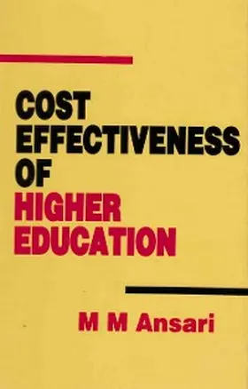 Ansari |  Cost Effectiveness of Higher Education: A Critical Assessment | eBook | Sack Fachmedien