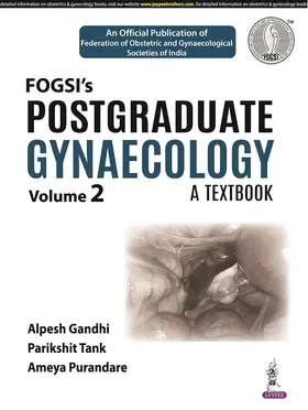 Gandhi / Tank / Purandare |  Postgraduate Gynaecology: A Textbook | Buch |  Sack Fachmedien