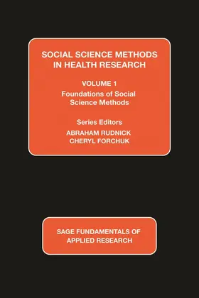 Rudnick / Forchuk |  Social Science Methods in Health Research | Buch |  Sack Fachmedien