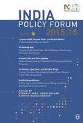 Shah / Gokarn / Muralidharan |  India Policy Forum 2015-16 | Buch |  Sack Fachmedien