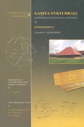 Ramasubramanian / Srinivas / Sriram |  Ganita-Yukti-Bhasa (Rationales Mathematical Astronomy) of Jyesthadeva | eBook | Sack Fachmedien