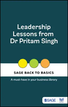 SAGE Publications India Pvt. Ltd |  Leadership Lessons from Dr Pritam Singh | Buch |  Sack Fachmedien