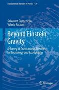 Capozziello / Faraoni |  Beyond Einstein Gravity | Buch |  Sack Fachmedien