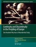 Weniger / Condemi |  Continuity and Discontinuity in the Peopling of Europe | Buch |  Sack Fachmedien