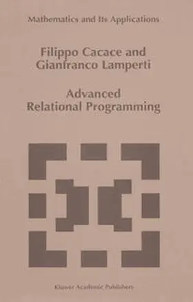 Cacace / Lamperti | Advanced Relational Programming | E-Book | sack.de