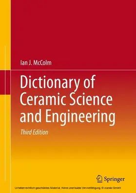 McColm | Dictionary of Ceramic Science and Engineering | E-Book | www.sack.de