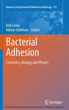 Linke / Goldman |  Bacterial Adhesion | eBook | Sack Fachmedien