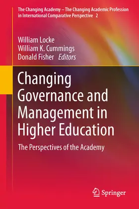 Locke / Cummings / Fisher |  Changing Governance and Management in Higher Education | eBook | Sack Fachmedien