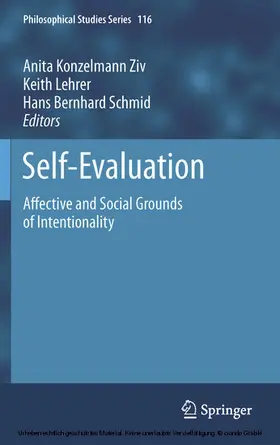 Konzelmann Ziv / Lehrer / Schmid |  Self-Evaluation | eBook | Sack Fachmedien