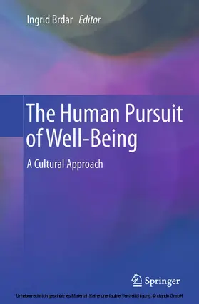 Brdar |  The Human Pursuit of Well-Being | eBook | Sack Fachmedien
