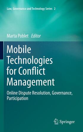 Poblet | Mobile Technologies for Conflict Management | Buch | 978-94-007-1383-3 | sack.de