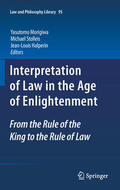 Morigiwa / Stolleis / Halperin |  Interpretation of Law in the Age of Enlightenment | eBook | Sack Fachmedien
