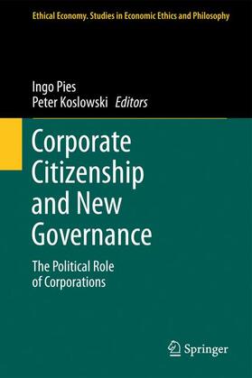 Koslowski / Pies |  Corporate Citizenship and New Governance | Buch |  Sack Fachmedien