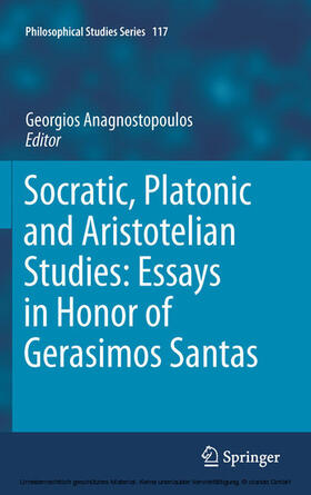 Anagnostopoulos | Socratic, Platonic and Aristotelian Studies: Essays in Honor of Gerasimos Santas | E-Book | sack.de