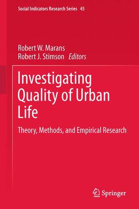 Stimson / Marans | Investigating Quality of Urban Life | Buch | 978-94-007-1741-1 | sack.de