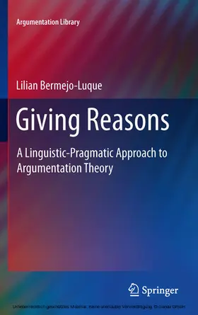 Bermejo Luque | Giving Reasons | E-Book | sack.de
