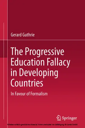 Guthrie | The Progressive Education Fallacy in Developing Countries | E-Book | www.sack.de