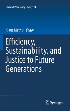 Mathis | Efficiency, Sustainability, and Justice to Future Generations | E-Book | sack.de