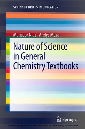 Niaz / Maza | Nature of Science in General Chemistry Textbooks | E-Book | sack.de