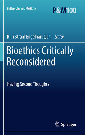 Engelhardt | Bioethics Critically Reconsidered | E-Book | sack.de