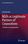 Baur |  NGOs as Legitimate Partners of Corporations | eBook | Sack Fachmedien