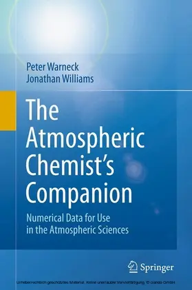 Warneck / Williams |  The Atmospheric Chemist’s Companion | eBook | Sack Fachmedien