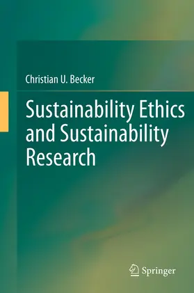 Becker | Sustainability Ethics and Sustainability Research | E-Book | www.sack.de