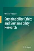 Becker |  Sustainability Ethics and Sustainability Research | eBook | Sack Fachmedien
