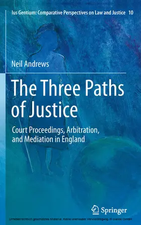 Andrews | The Three Paths of Justice | E-Book | sack.de