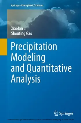 Li / Gao | Precipitation Modeling and Quantitative Analysis | E-Book | www.sack.de