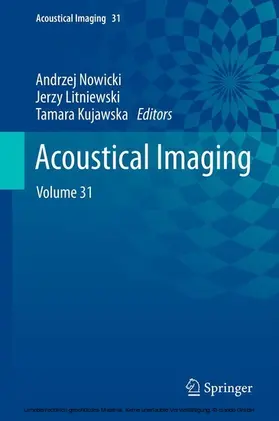 Nowicki / Litniewski / Kujawska |  Acoustical Imaging | eBook | Sack Fachmedien
