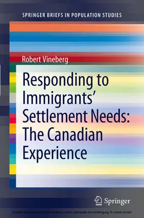 Vineberg | Responding to Immigrants' Settlement Needs: The Canadian Experience | E-Book | sack.de