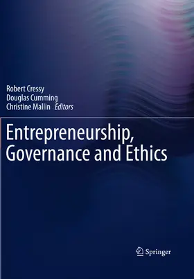 Cressy / Cumming / Mallin | Entrepreneurship, Governance and Ethics | E-Book | www.sack.de