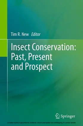 New | Insect Conservation: Past, Present and Prospects | E-Book | www.sack.de