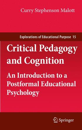 Malott | Critical Pedagogy and Cognition | Buch | 978-94-007-3531-6 | sack.de