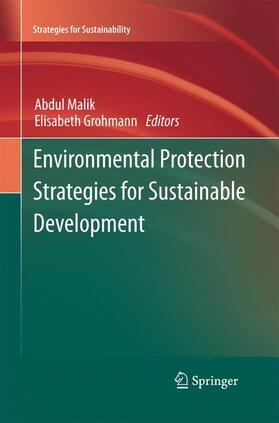 Grohmann / Malik |  Environmental Protection Strategies for Sustainable Development | Buch |  Sack Fachmedien