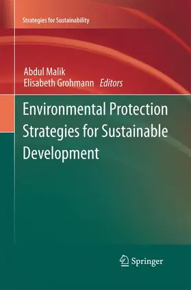 Grohmann / Malik |  Environmental Protection Strategies for Sustainable Development | Buch |  Sack Fachmedien