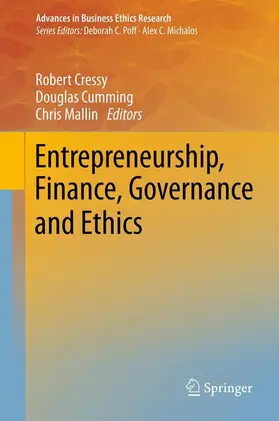 Cressy / Cumming / Mallin |  Entrepreneurship, Finance, Governance and Ethics | Buch |  Sack Fachmedien