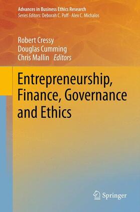Cressy / Mallin / Cumming | Entrepreneurship, Finance, Governance and Ethics | Buch | 978-94-007-3866-9 | sack.de