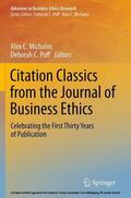 Michalos / Poff |  Citation Classics from the Journal of Business Ethics | eBook | Sack Fachmedien