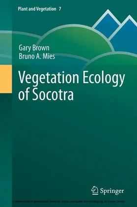 Brown / Mies |  Vegetation Ecology of Socotra | eBook | Sack Fachmedien