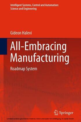 Halevi | All-Embracing Manufacturing | E-Book | sack.de
