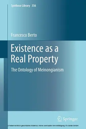 Berto | Existence as a Real Property | E-Book | www.sack.de