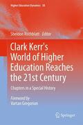 Rothblatt |  Clark Kerr's World of Higher Education Reaches the 21st Century | Buch |  Sack Fachmedien
