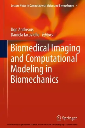 Andreaus / Iacoviello |  Biomedical Imaging and Computational Modeling in Biomechanics | eBook | Sack Fachmedien
