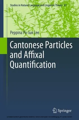 Lee | Cantonese Particles and Affixal Quantification | E-Book | sack.de